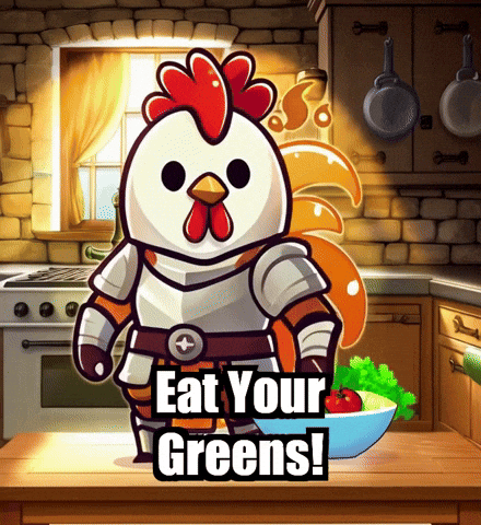 Vegetables Eat Your Greens GIF by Zorooster