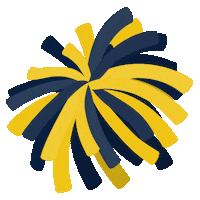 Go Blue Michigan Football Sticker by College Colors Day