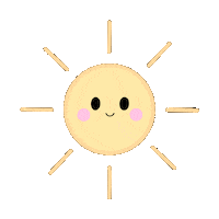 cri_animation summer sun weather sunshine Sticker