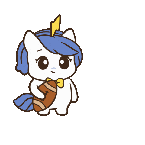Super Bowl Football Sticker by Brave Unicorn