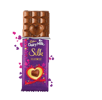 Heart Love Sticker by Cadbury Dairy Milk Silk