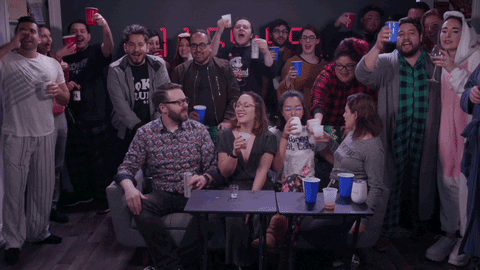 New Year Kiss GIF by Kinda Funny