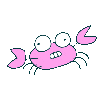 Beach Crab Sticker by Kaskade