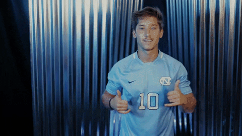North Carolina Soccer GIF by UNC Tar Heels