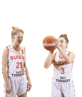 Fun Nba Sticker by Swiss Basketball