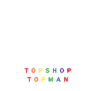 Rainbow Stay Home Sticker by TOPSHOP