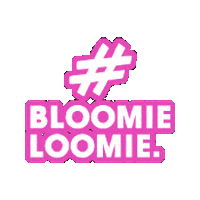 BloomieLoomie giphygifmaker logo period menstruation Sticker