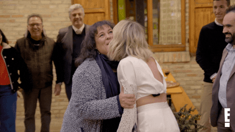 Greeting Kiss Kiss GIF by E!