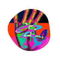 Art Neon Sticker