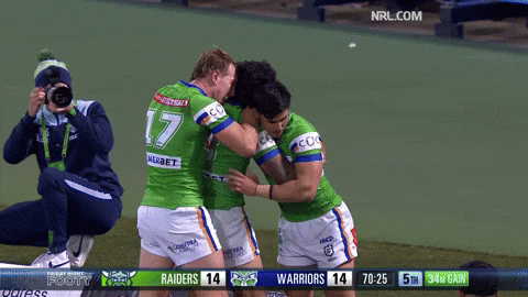 Rugby League Nrl GIF by Canberra Raiders