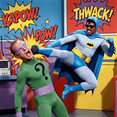 Jim Carrey Fighting GIF by Jukebox Saints