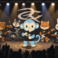 Band Monkey GIF by Respective
