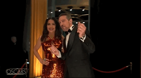 Salma Hayek Oscars GIF by The Academy Awards