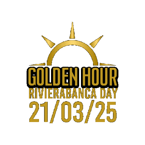 Golden Hour Sticker by rinascita basket rimini