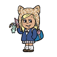 Girl Jk Sticker