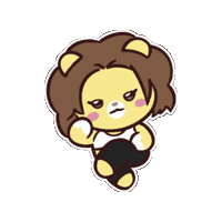Gidle Mono Sticker