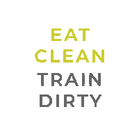 Train Eat Sticker by CLEAN FITNESS