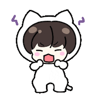 Angry Cat Sticker