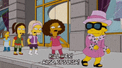 Lisa Simpson Downtown GIF by The Simpsons