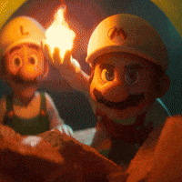 Scared Super Mario GIF by Universal Pictures