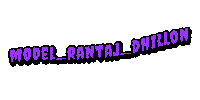 rantajsingh modelrantajdhillon Sticker