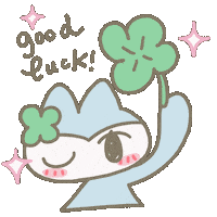 Sparkle Good Luck Sticker
