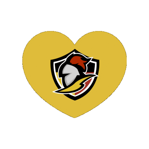 knightsjrc giphygifmaker heart knights jr c Sticker