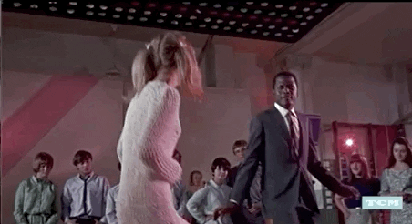Sidney Poitier Dancing GIF by Turner Classic Movies