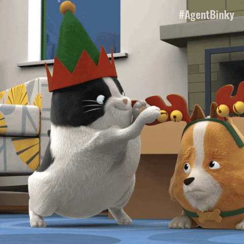 Cat Christmas GIF by Treehouse Direct