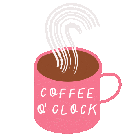 Good Morning Coffee Sticker