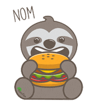 Hungry Fast Food Sticker by Life In Treetop