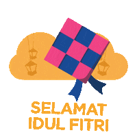 Ketupat Axis Sticker by XL Axiata