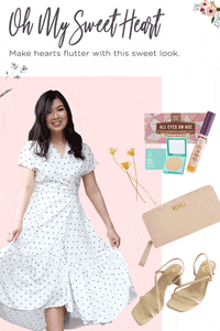 SprucePH fashion makeup ootd sweetheart GIF