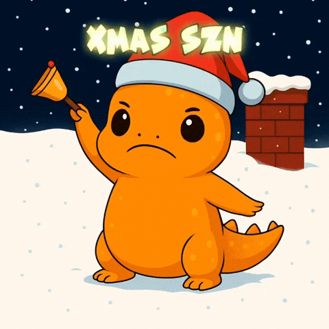 Merry Christmas Snow GIF by Tamitos