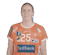 Orange Handball Sticker by Odense Håndbold