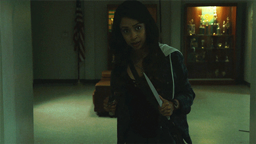 liza koshy knife GIF by AwesomenessTV