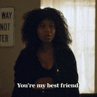 Best Friend Kiss GIF by Modern Love