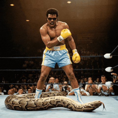 Muhammad Ali Knockout GIF by Jukebox Saints