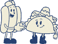 Hot Dog Basketball Sticker by El Chunky