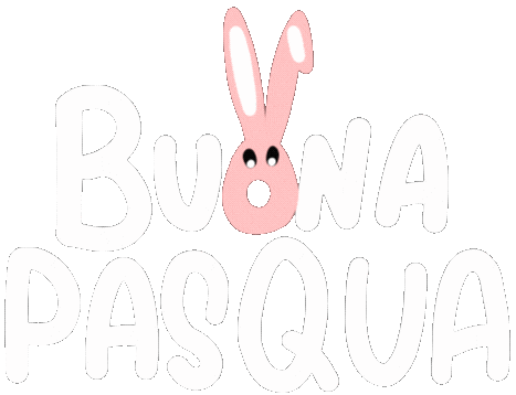 Bunny Easter Chocolate Sticker