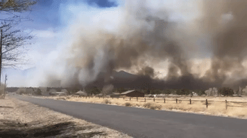 Wildfire Forces Evacuations Near Flagstaff, Arizona