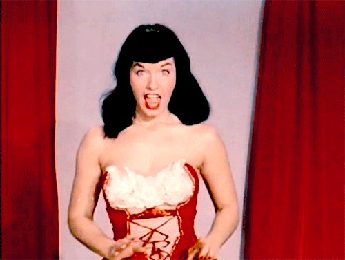 bettie page vintage GIF