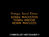 the simpsons names GIF