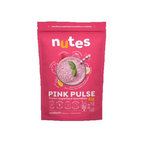 nutesnutrition smoothie smoothies nutes pucks Sticker