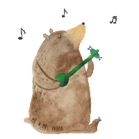 Bear Song Sticker by Mr. & Mrs. Panda