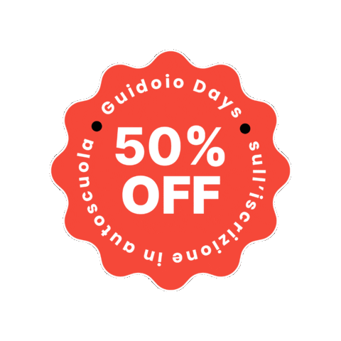 guidoio giphygifmaker off 50 patente Sticker