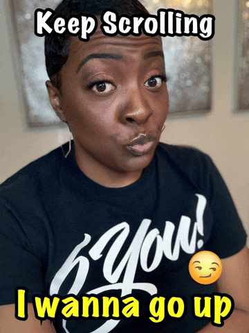 Smirk Keep Scrolling GIF