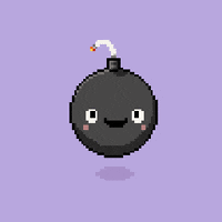 Samibanley help oh no bomb uh oh GIF