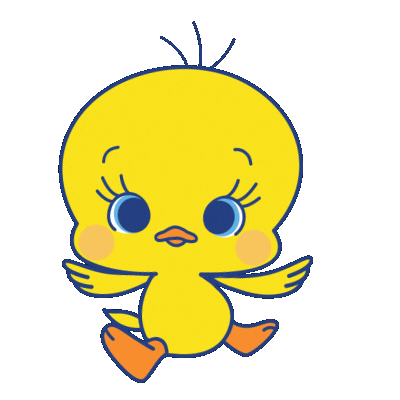 Flying Tweety Bird Sticker by Looney Tunes