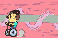 geneocc anime cartoon coffee fly GIF